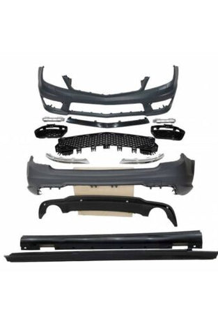 Kit De Carrosserie Mercedes W204 SW 2007-2013 Look AMG - KDMPARTS EUROPE TUNING STORE