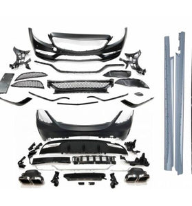 Kit De Carrosserie Mercedes W205 2014-2018 4P Look AMG C63 - KDMPARTS EUROPE TUNING STORE