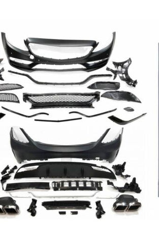 Kit De Carrosserie Mercedes W205 2014-2018 4P Look AMG C63 - KDMPARTS EUROPE TUNING STORE
