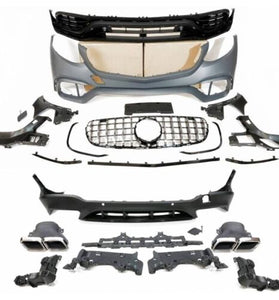 Kit De Carrosserie Mercedes X253 GLC 2015-2019 Look AMG GLC63 - KDMPARTS EUROPE TUNING STORE