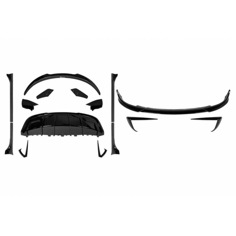 Kit De Carrosserie Tesla Model Y Noir brillant - KDMPARTS EUROPE TUNING STORE
