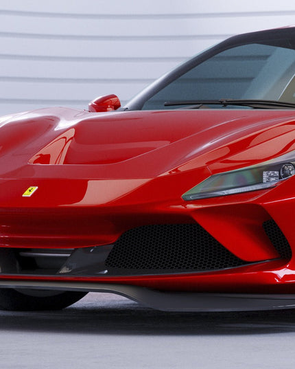 Lame de pare chocs avant avec ABE pour Ferrari F8 Tributo / Spider CSL767 2019 - KDMPARTS EUROPE TUNING STORE