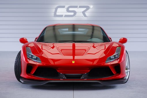 Lame de pare chocs avant avec ABE pour Ferrari F8 Tributo / Spider CSL767 2019 - KDMPARTS EUROPE TUNING STORE