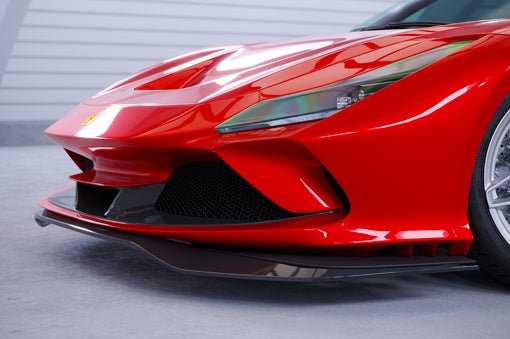 Lame de pare chocs avant avec ABE pour Ferrari F8 Tributo / Spider CSL767 2019 - KDMPARTS EUROPE TUNING STORE