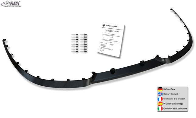 Lèvre de spoiler universelle RDX CUP2.0 séparateur avant - KDMPARTS EUROPE TUNING STORE