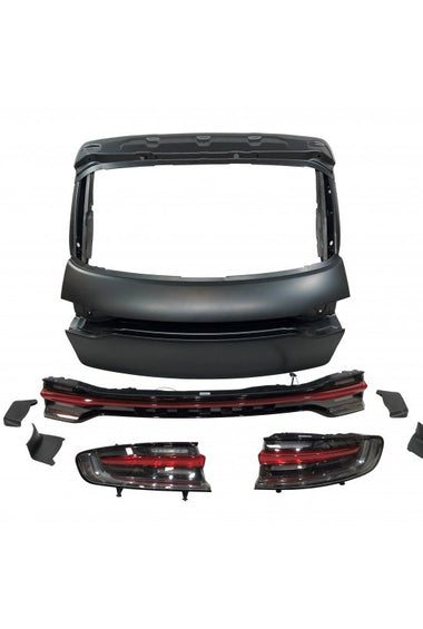 Malle de Coffre Arrière Porsche Macan 2014-2019 Look 2020 Aluminium - KDMPARTS EUROPE TUNING STORE