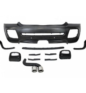 Pare Chocs Arièrre Mini Cooper S R56 2006-2013 Look JCW Sortie d'échappement - KDMPARTS EUROPE TUNING STORE