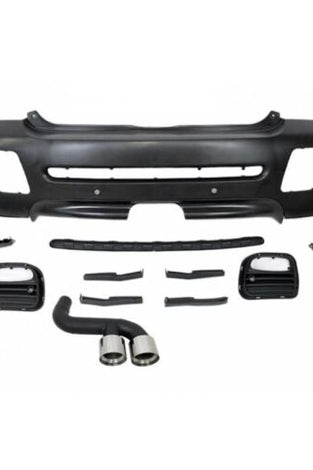 Pare Chocs Arièrre Mini Cooper S R56 2006-2013 Look JCW Sortie d'échappement - KDMPARTS EUROPE TUNING STORE