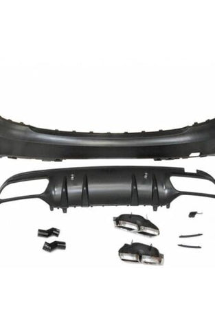 Pare Chocs Arrière Mercedes W204 07-13 2-4P Look W205 C63 - KDMPARTS EUROPE TUNING STORE