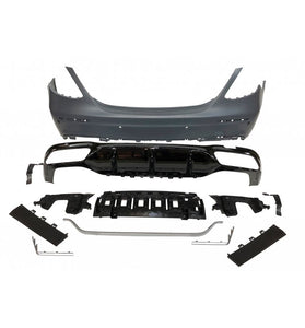 Pare Chocs Arrière Mercedes W213 2016-2019 Look AMG E63 - KDMPARTS EUROPE TUNING STORE