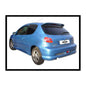 Pare Chocs Arrière Peugeot 206 GT - KDMPARTS EUROPE TUNING STORE