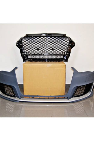 Pare Chocs Avant Audi A3 2013-2015 4 Porte / Cabriolet Look RS3 - KDMPARTS EUROPE TUNING STORE