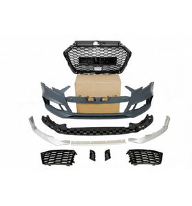 Pare Chocs Avant Audi A3 2016 Sportback Look RS3 - KDMPARTS EUROPE TUNING STORE
