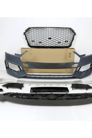 Pare Chocs Avant Audi A4 16-19 B9 Look RS4 - KDMPARTS EUROPE TUNING STORE