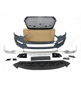Pare Chocs Avant Audi A4 16-19 B9 Look RS4 - KDMPARTS EUROPE TUNING STORE