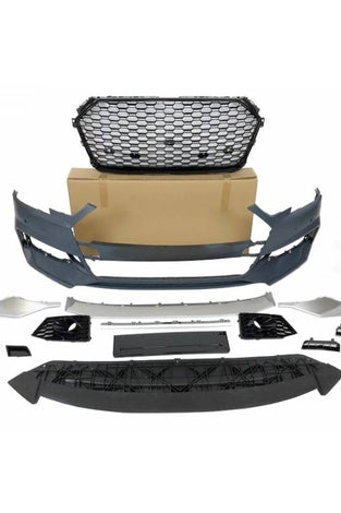 Pare Chocs Avant Audi A4 16-19 B9 Look RS4 - KDMPARTS EUROPE TUNING STORE