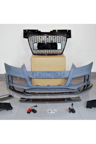 Pare Chocs Avant Audi TT 06-14 8J Look RS Spoiler Look Carbono - KDMPARTS EUROPE TUNING STORE