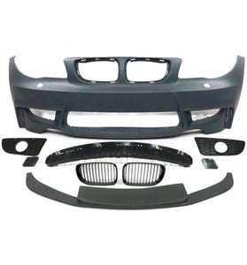 Pare Chocs Avant BMW E82/E88/E87/E81 Look M1 Déflecteur Avant - KDMPARTS EUROPE TUNING STORE