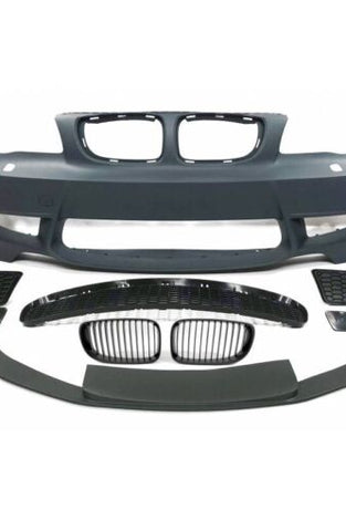 Pare Chocs Avant BMW E82/E88/E87/E81 Look M1 Déflecteur Avant - KDMPARTS EUROPE TUNING STORE