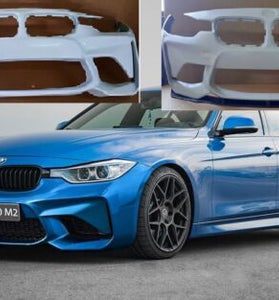 Pare chocs Avant Front LIp Look M2 BMW série 3 F30 F31 11 - 15 - KDMPARTS EUROPE TUNING STORE