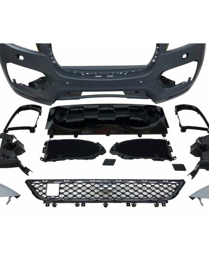 Pare Chocs Avant Jaguar F-Pace 2017+ Radar Look Dynamic - KDMPARTS EUROPE TUNING STORE