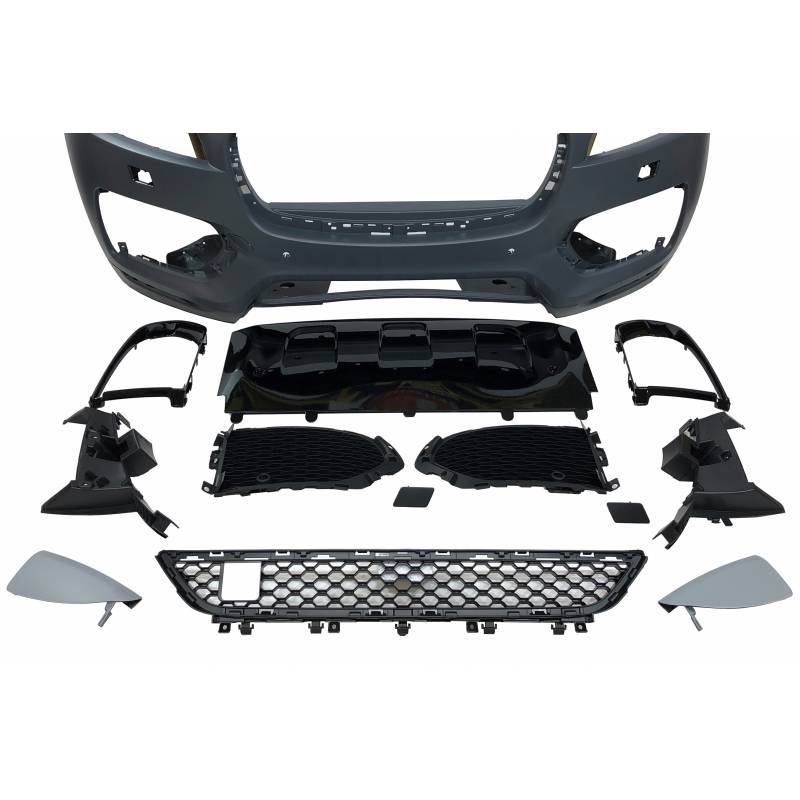 Pare Chocs Avant Jaguar F-Pace 2017+ Radar Look Dynamic - KDMPARTS EUROPE TUNING STORE