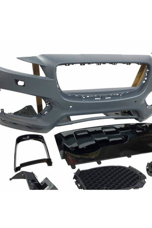 Pare Chocs Avant Jaguar F-Pace 2017+ Radar Look Dynamic - KDMPARTS EUROPE TUNING STORE