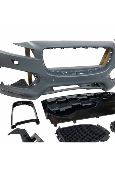 Pare Chocs Avant Jaguar F-Pace 2017+ Radar Look Dynamic - KDMPARTS EUROPE TUNING STORE