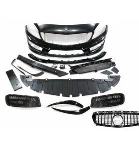 Pare Chocs Avant Mercedes W176 2012-2015 A45 Look AMG Stationnement Calandre - KDMPARTS EUROPE TUNING STORE