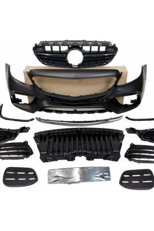 Pare Chocs Avant Mercedes W213 4p 2016-2019 / C238 look AMG E63 - KDMPARTS EUROPE TUNING STORE
