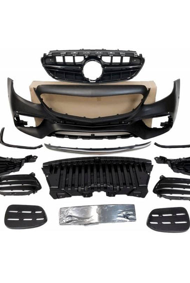 Pare Chocs Avant Mercedes W213 4p 2016-2019 / C238 look AMG E63 - KDMPARTS EUROPE TUNING STORE
