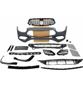 Pare Chocs Avant Mercedes W213 4p 2020+ / C238 2021 look AMG E63 - KDMPARTS EUROPE TUNING STORE