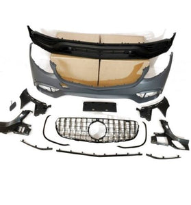 Pare-Chocs Avant Mercedes X253 GLC 2015-2019 look AMG GLC63 - KDMPARTS EUROPE TUNING STORE