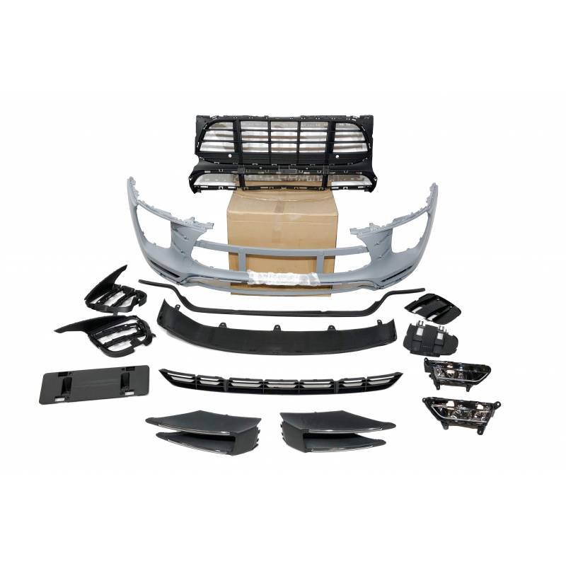 Pare Chocs Avant Porsche Macan 2014-2018 Look Turbo - KDMPARTS EUROPE TUNING STORE