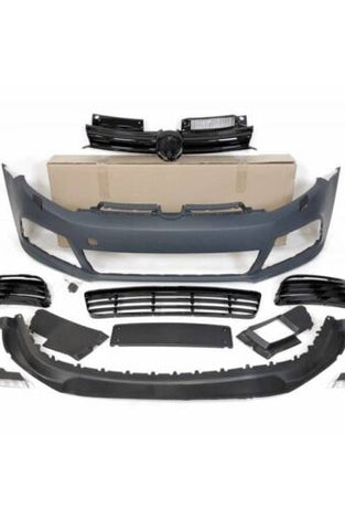 Pare Chocs Avant Volkswagen Golf 6 R20 ABS en plastique - KDMPARTS EUROPE TUNING STORE