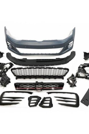 Pare Chocs Avant Volkswagen Golf 7 3/5P 12-16 look 7.5 GTI - KDMPARTS EUROPE TUNING STORE