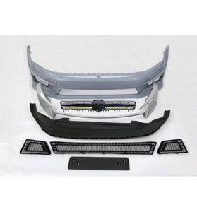 Pare Chocs Avant Volkswagen Golf 7 3/5P look R400 ABS Lave-phare - KDMPARTS EUROPE TUNING STORE