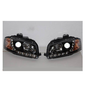Phare Avant, Lumière De Jour Audi A3 '03-08 Noir Mod.II - KDMPARTS EUROPE TUNING STORE