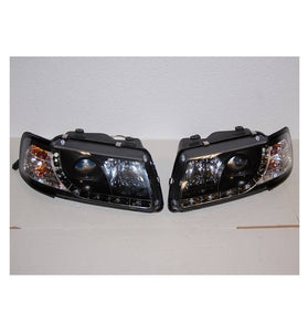 Phare Avant Lumière De Jour Audi A3 '96-02 Mod.II Noir - KDMPARTS EUROPE TUNING STORE