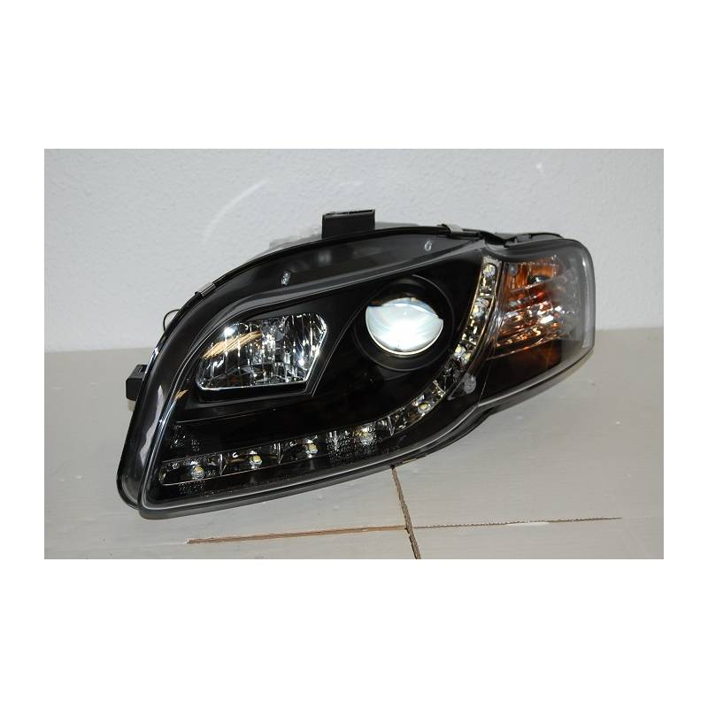 Phare Avant Lumière De Jour Audi A4 '05-08 Noir - KDMPARTS EUROPE TUNING STORE