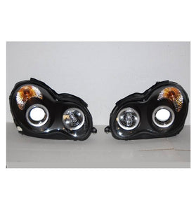 Phare Avant Mercedes W203 2001-2007 Noir - KDMPARTS EUROPE TUNING STORE