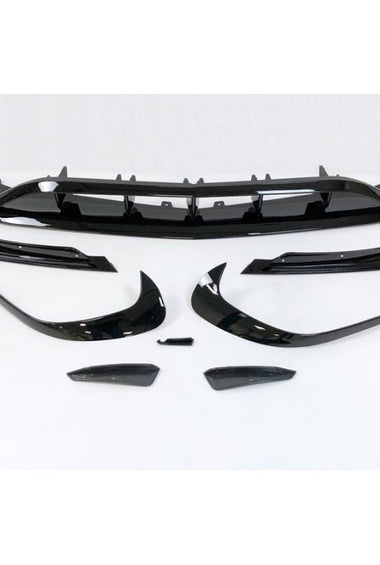 Rajout de Pare chocs Avant Mercedes W176 16-18 Look AMG A45 Noir brillant - KDMPARTS EUROPE TUNING STORE