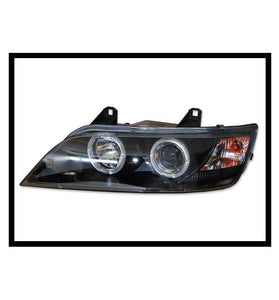 Set De Phares Avant Angel Eyes BMW Z3 1996 - 2002 Noir - KDMPARTS EUROPE TUNING STORE