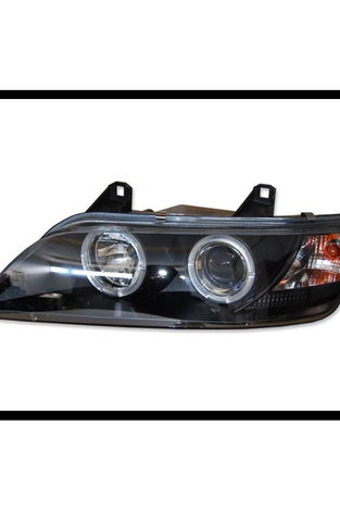 Set De Phares Avant Angel Eyes BMW Z3 1996 - 2002 Noir - KDMPARTS EUROPE TUNING STORE
