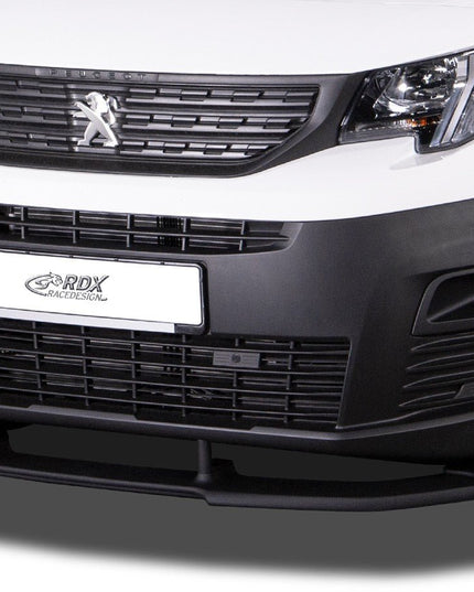 Spoiler avant RDX VARIO-X pour CITROEN Berlingo, PEUGEOT Partner & Rifter, OPEL Combo, TOYOTA ProAce City (Type E, 2018+) Séparateur de lèvre avant - KDMPARTS EUROPE TUNING STORE