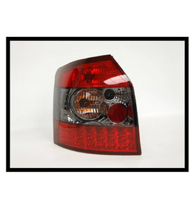 x2 Jeu de Feux Arrières Audi A4 '01 SW, Rouge Fumé, Led - KDMPARTS EUROPE TUNING STORE
