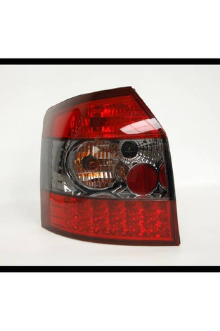 x2 Jeu de Feux Arrières Audi A4 '01 SW, Rouge Fumé, Led - KDMPARTS EUROPE TUNING STORE